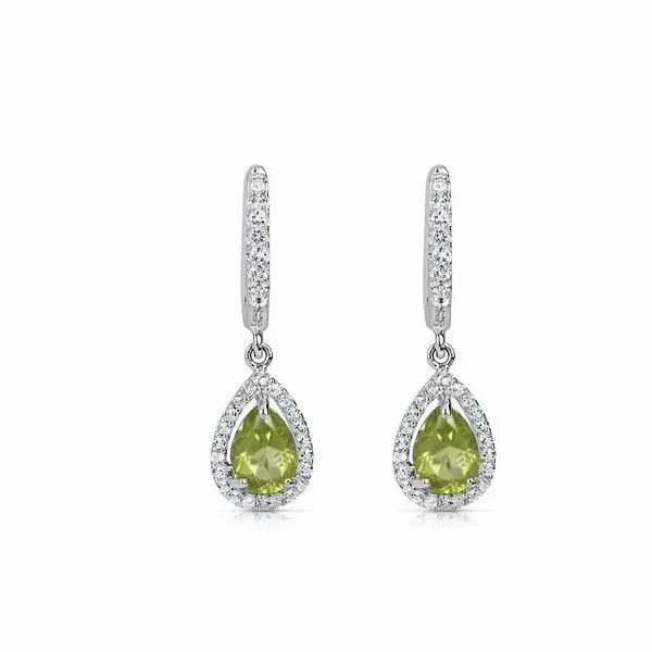 Peridot Earrings by Benjamin Cohen Wesche Jewelers Melbourne, FL