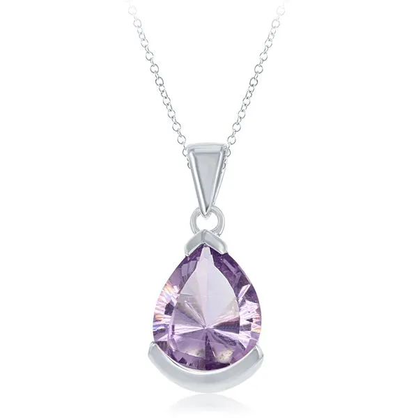 Amethyst Pendant Wesche Jewelers Melbourne, FL