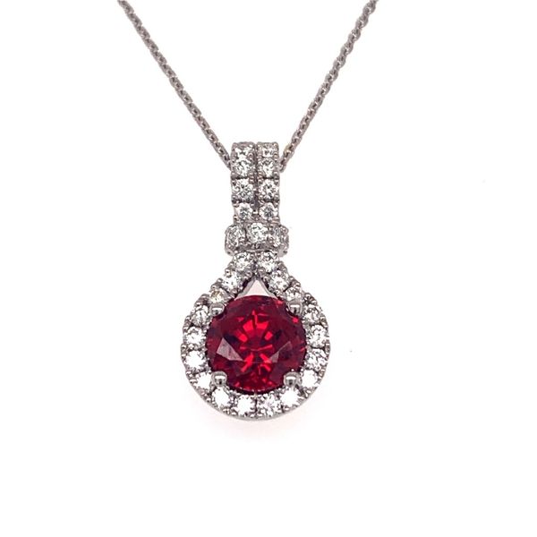 Ruby Pendant Wesche Jewelers Melbourne, FL