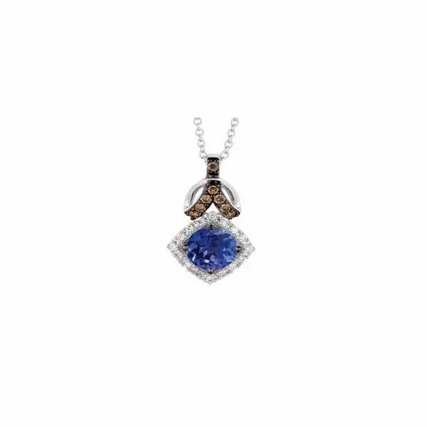 Blueberry Tanzanite Pendant Wesche Jewelers Melbourne, FL