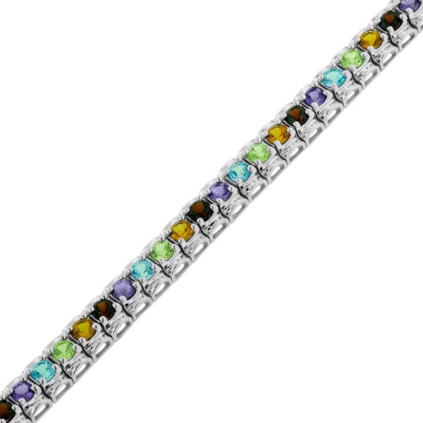 Multi-Gemstone Bracelet by Benjamin Cohen Wesche Jewelers Melbourne, FL