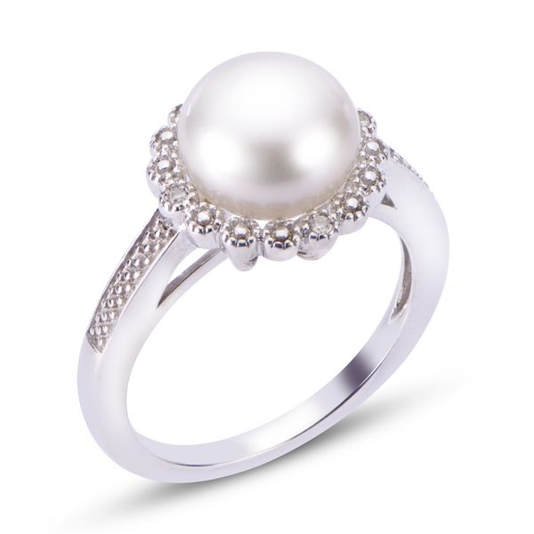 Freshwater Button Pearl Ring Wesche Jewelers Melbourne, FL