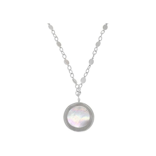 Mother of Pearl Disc Pendant by Honora Wesche Jewelers Melbourne, FL