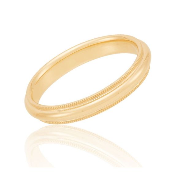 Gold Wedding Band Wesche Jewelers Melbourne, FL