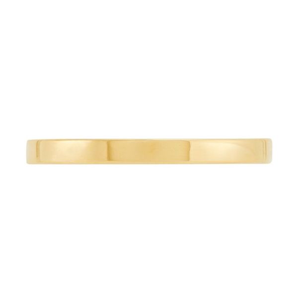 Gold Wedding Band Wesche Jewelers Melbourne, FL