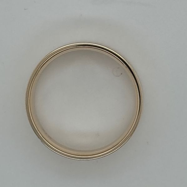 Men's Gold Wedding Band Wesche Jewelers Melbourne, FL