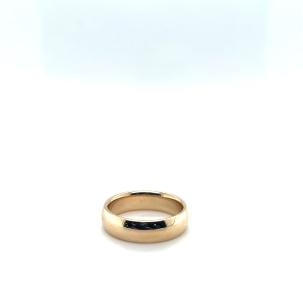 Men's Gold Wedding Band Wesche Jewelers Melbourne, FL