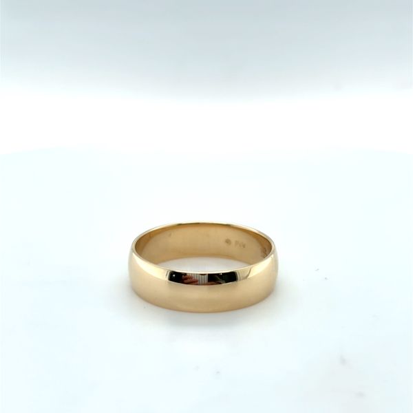 Men's Gold Wedding Band Wesche Jewelers Melbourne, FL