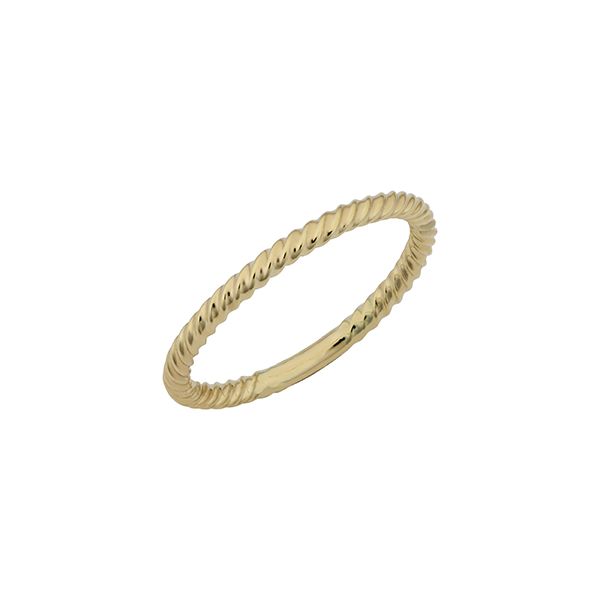 Ribbed Stackable Ring Wesche Jewelers Melbourne, FL