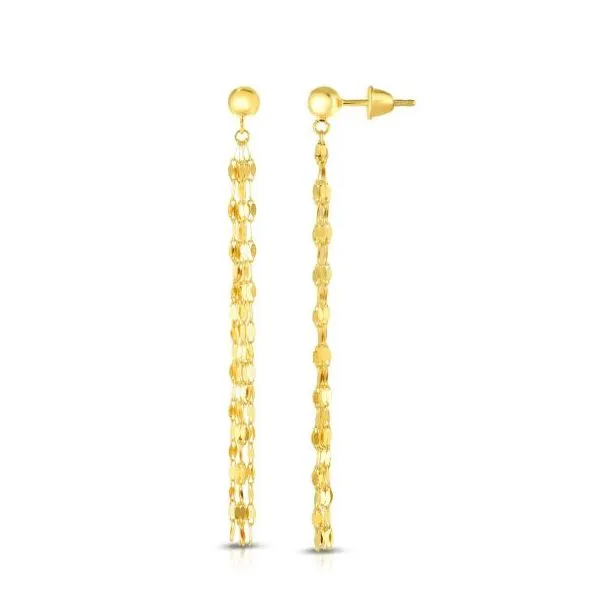 Multi-strand Drop Earrings by Royal Chain Wesche Jewelers Melbourne, FL