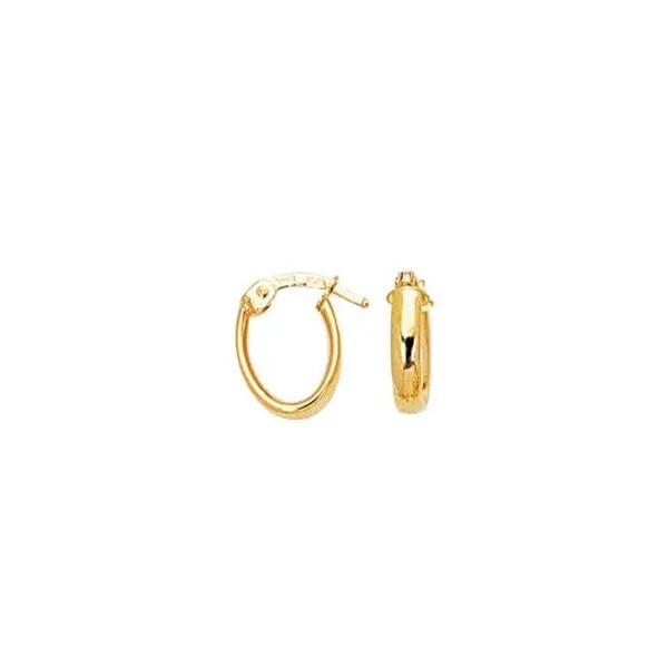 Oval Hoop Earrings by Royal Chain Wesche Jewelers Melbourne, FL