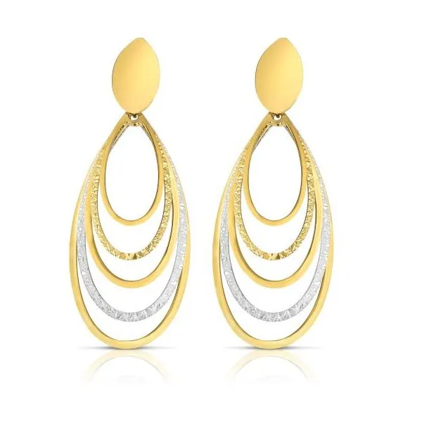 Oval Drop Earrings by Royal Chain Wesche Jewelers Melbourne, FL