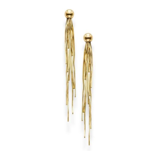 Polished Tassle Drop Earrings by Royal Chain Wesche Jewelers Melbourne, FL