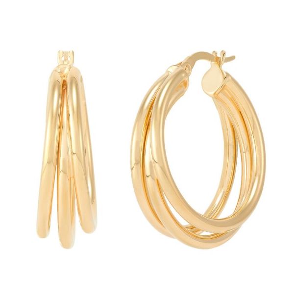 Gold Earrings Wesche Jewelers Melbourne, FL
