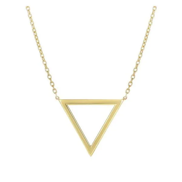 Delta Triangle Necklace by Royal Chain Wesche Jewelers Melbourne, FL