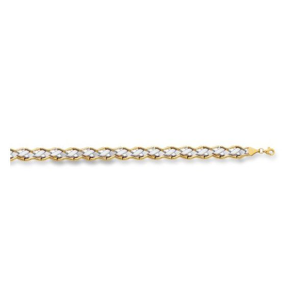 Fancy 'X' Bracelet by Royal Chain Wesche Jewelers Melbourne, FL