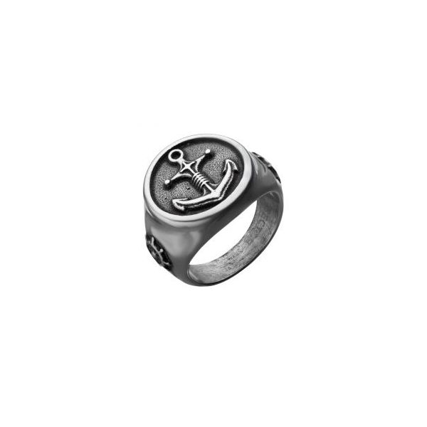 Anchor Signet Ring by Inox Wesche Jewelers Melbourne, FL