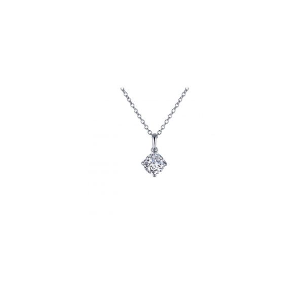 Diamond Solitaire 4 Prong Pendant by Lafonn Wesche Jewelers Melbourne, FL