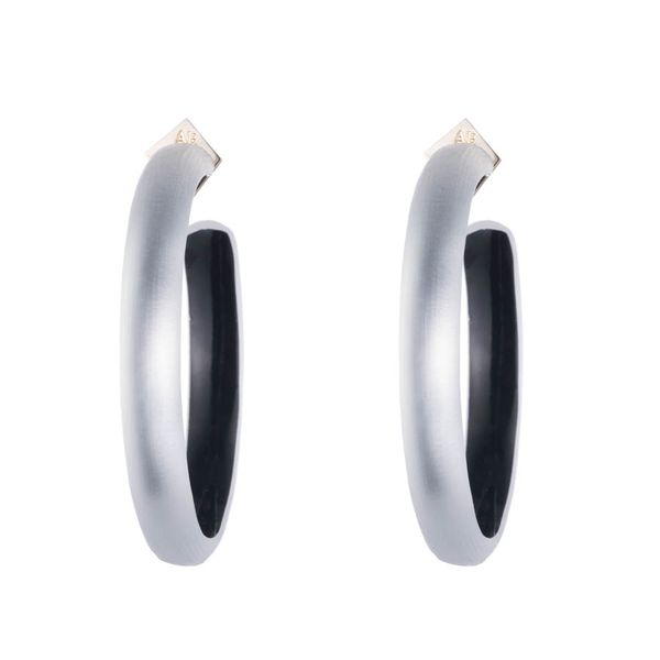 Silver Lucite Earrings by Alexis Bittar Wesche Jewelers Melbourne, FL