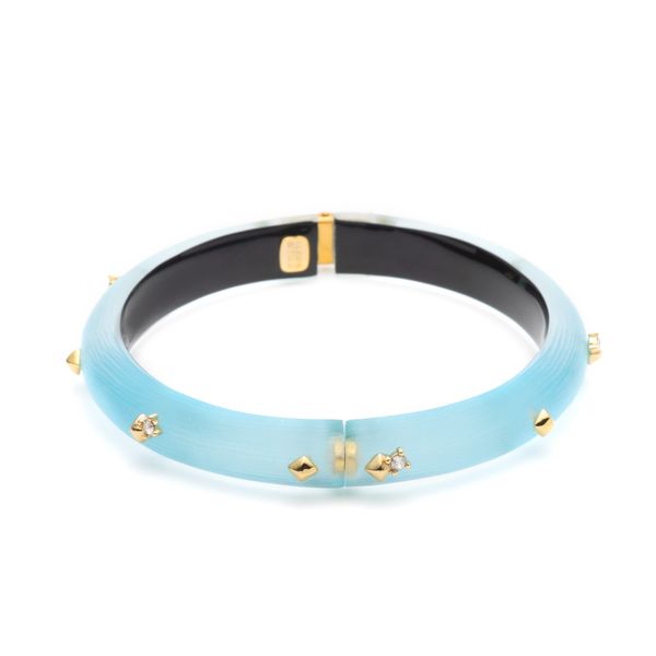 Blue Lucite Bracelet by Alexis Bittar Wesche Jewelers Melbourne, FL
