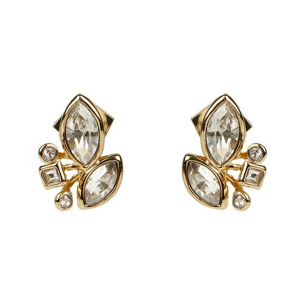 Crystal Cluster Stud Earrings by Alexis Bittar Wesche Jewelers Melbourne, FL