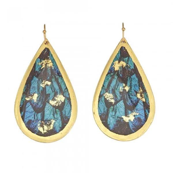 "Turquoise Butterfly" Earrings by Evocateur Wesche Jewelers Melbourne, FL