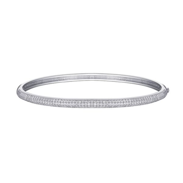 Simulated Diamond Pave Bangle Wesche Jewelers Melbourne, FL