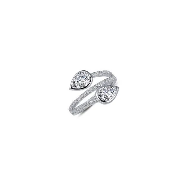 Simulated Diamond Two Pears Ring Wesche Jewelers Melbourne, FL