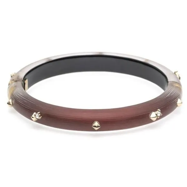 Dark Red Studded Bracelet by Alexis Bittar Wesche Jewelers Melbourne, FL