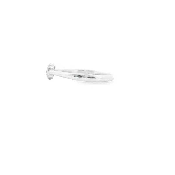 18K White Gold Certified Diamond Solitaire Image 2 West and Company Auburn, NY