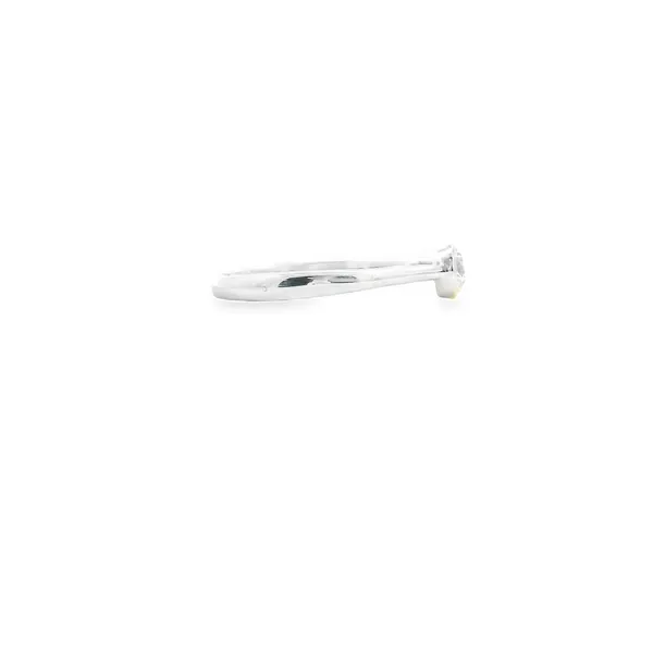 18K White Gold Certified Diamond Solitaire Image 3 West and Company Auburn, NY