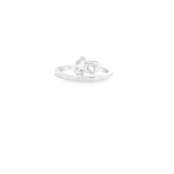 14K White Gold 1.52CTW Toi et Moi Lab Grown Diamond Ring Image 3 West and Company Auburn, NY