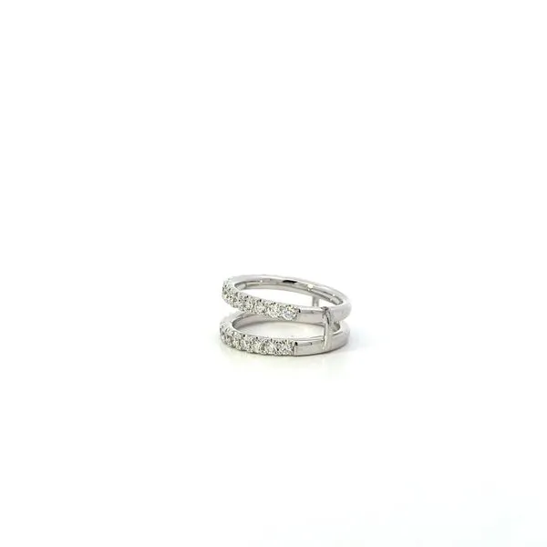 14K White Gold Diamond Insert/Wrap (1.00CTW) Image 2 West and Company Auburn, NY
