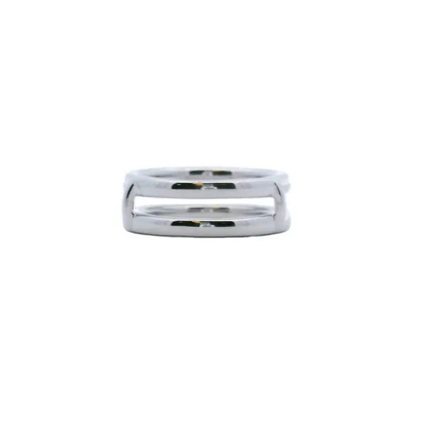 14K White Gold Insert Diamond Band 1.00 CT. TW Diamonds GH-SI Image 3 West and Company Auburn, NY