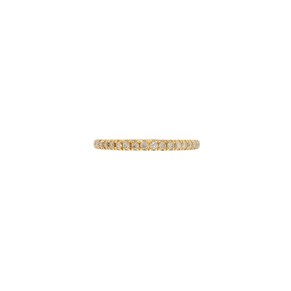 14K Yellow Gold .25CTW Diamond Band West and Company Auburn, NY