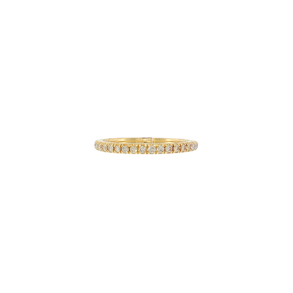 14K Yellow Gold .25CTW Diamond Band West and Company Auburn, NY