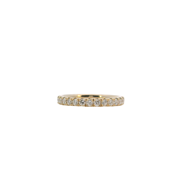 14K Yellow Gold .53CTW Diamond Band G/VS2 West and Company Auburn, NY