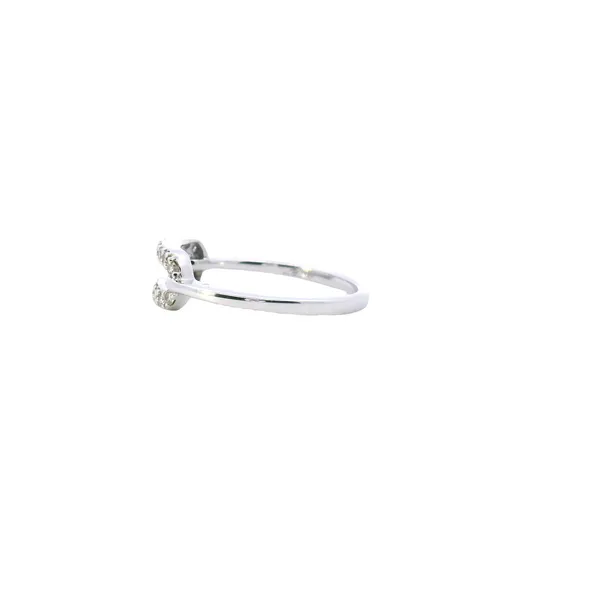 14K White Gold Diamond Ring Image 2 West and Company Auburn, NY