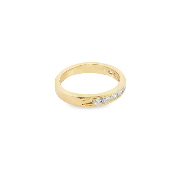 14K Yellow Gold Diamond Fashion Ring Image 4 West and Company Auburn, NY