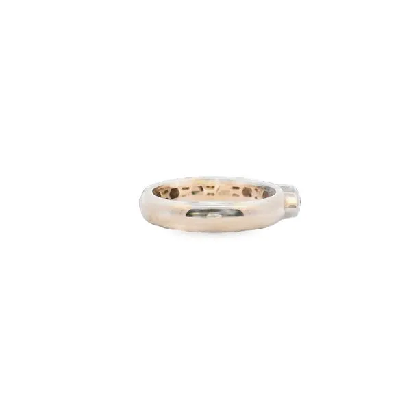 14K Yellow Gold East West Pear Shaped Lab Grown Diamond Ring .52CTW VVS2 Image 4 West and Company Auburn, NY