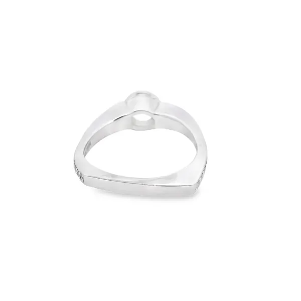 14K White Gold West and Co. Signature SEries Diamond Semi Mount ( 0.34Ct TDW  G-H,S1) |Center Stone Sold Separately Image 3 West and Company Auburn, NY