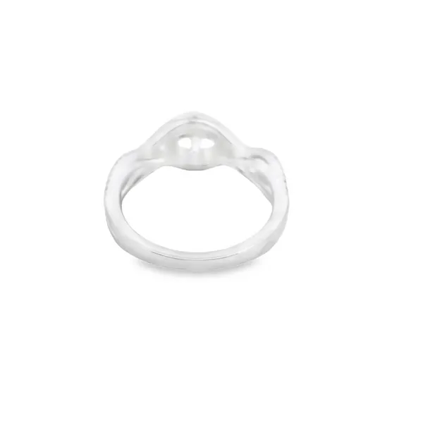 18K White Gold Marquise Diamond Semi Mount Image 3 West and Company Auburn, NY