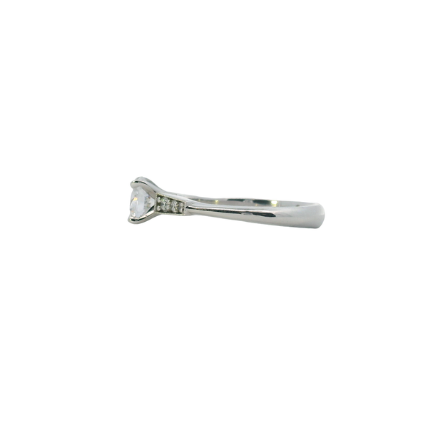 West & Company Signature Series Milgrain Diamond Semi-Mount Image 2 West and Company Auburn, NY
