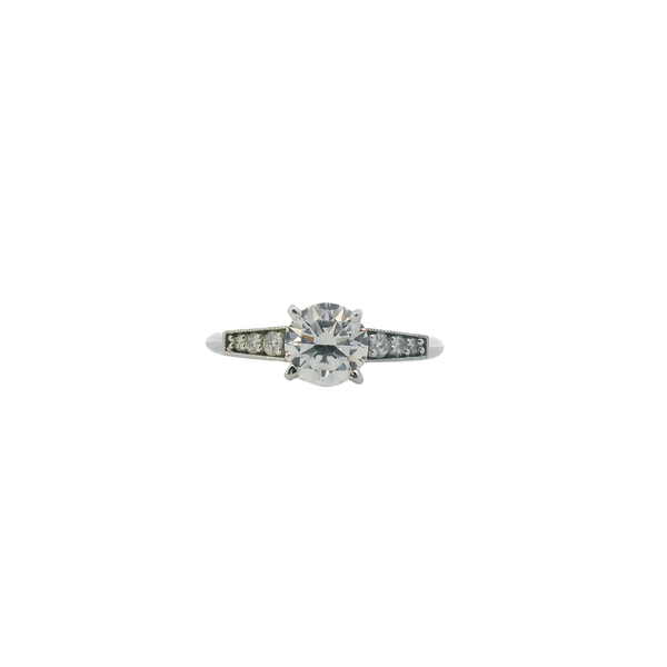West & Company Signature Series Milgrain Diamond Semi-Mount West and Company Auburn, NY