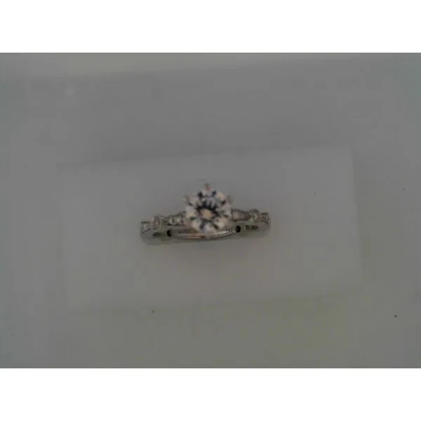 14K White Gold Diamond Semi-Mount West and Company Auburn, NY