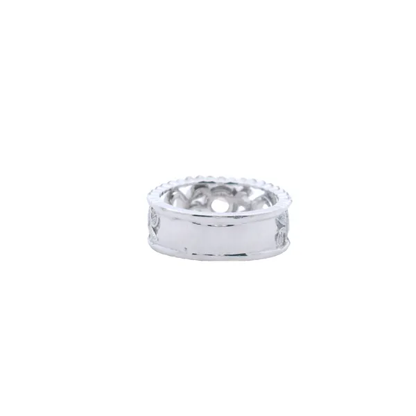 18K White Gold Semi-Mount Diamond (VS/SI) 0.48CTW (Center Stone Sold Seperately) Image 3 West and Company Auburn, NY