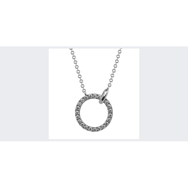 Emerald Necklace 2.30 Ct. 18K White Gold | The Natural Emerald Company
