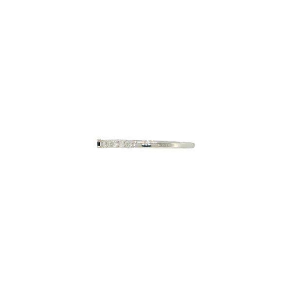 14K White Gold East West Natural Sapphire and Diamond Ring Image 2 West and Company Auburn, NY