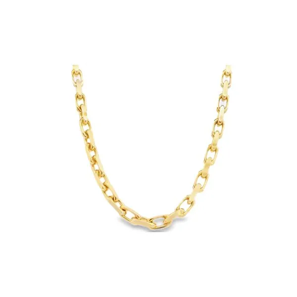 14K Yellow Gold 20 Inch 3.6mm French Cable Chain with Lobster Clasp West and Company Auburn, NY