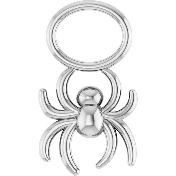 Sterling Silver Spider Dangle Charms West and Company Auburn, NY